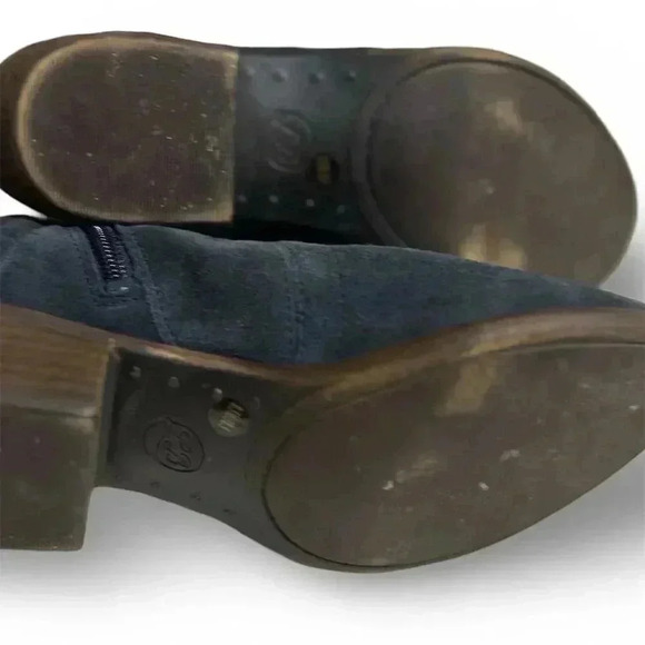 Lucky Brand Brolley Women's Suede Ankle Booties Gray Size 8.5 M - Picture 4 of 5